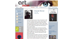 Desktop Screenshot of monet-claude.com